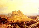 Athens Canvas Paintings - The Acropolis, Athens